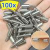 10-100 шт. Саморез для кронштейна перегородки, крестообразный саморез с крышкой, опора для ламината, гвоздь для стеклянной перегородки шкафа