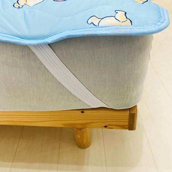 MORIPiLO Disney Охлаждающая подстилка на матрас Односпальная (Летний охлаждающий лист Винни-Пух Мед) Синий 100x200см Товарная кровать Футон Взрослый Милый Мягкий Персонаж Моришта