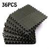36PCS 15*15*1cm Thicken Floor Mat Protective EVA Cushion Antislip Foam Exercise Mat for Indoor