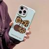 Чехол для телефона iPhone 11 13, чехол для iPhone 12 14 15 16 Pro Max 12 Pro 15 Plus, кожаный, окрашенный, водонепроницаемый, устойчивый к падениям и износу, мультяшный