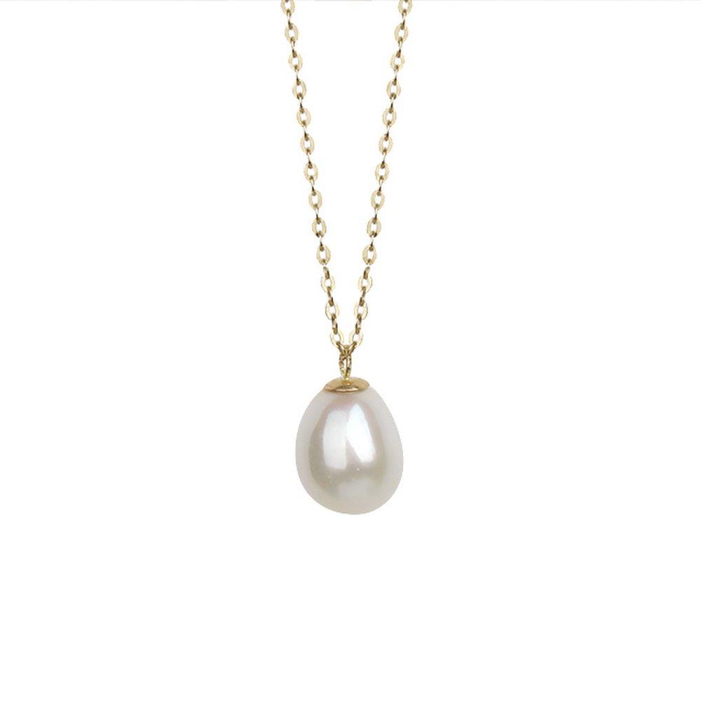 Mon Choix 14K Freshwater Pearl Pendant Necklace