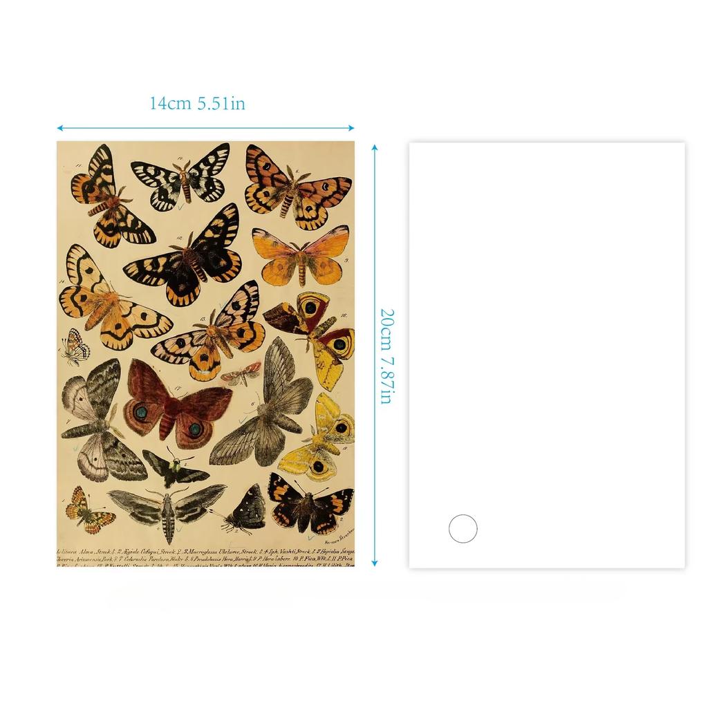 30Pcs American Vintage Style Magazine Newspaper Material Paper Scrapbooking Journal Book DIY Background Decoration Bottom Paper