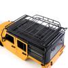 Metal Roof Rack Roll Cage Luggage Bar Replacement for Axial SCX10 Jeep Wrangler Body Shell 1/10