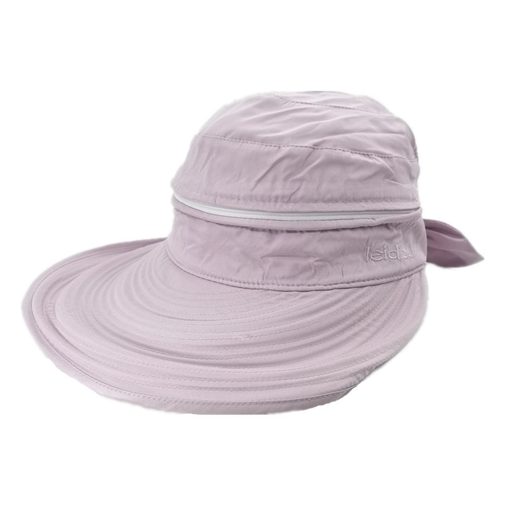 Женская шляпа от солнца, пустая шляпа с бантом для путешествий на открытом воздухе, съемная пляжная шляпа от солнца