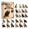 Интерактивный опыт распаковки Адвент-календарь Birds of Prey с 24 2D акриловыми украшениями Обратный отсчет Коллекционная птица