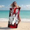 Beach Towel with The Battle Cats Pattern - soft,absorbent,machine washable Lightweight&Modern,swimming,Travel Essentials