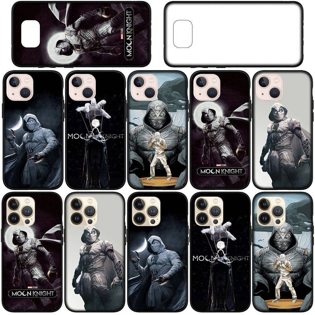 Чехол для iPhone 17 16 15 Xiaomi Poco Redmi Note 14 13 12 11 Pro Max 9 16e Samsung Galaxy S25 S24 S23 OPPO Huawei Marc Spector Moon Knight Чехол для телефона