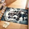 Gothic Style Floor Mat Perfect for Balcony Dormitory Study room Dining Room Antislip Carpet Office home decor Gift for Festivals