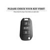 Автомобильный чехол для брелока Подходит для Peugeot 3008 2008 208 508 408 308 T9 4008 5008 Подходит для Citroen C3 C5 Cactus Berlingo Брелок Авто Автоаксессуары