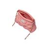 Maison Margiela Embroidered Napa Leather Shoulder Bag With Numeric Logo Tag Women shoulder bag Bright-Pink SA1VL0035P6434T4151