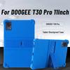 For DOOGEE T30 Pro Tablet Case 11Inch Shockproof Airbags Soft Silicone Ajustable Stand Precise Cutouts Android 13 Cover