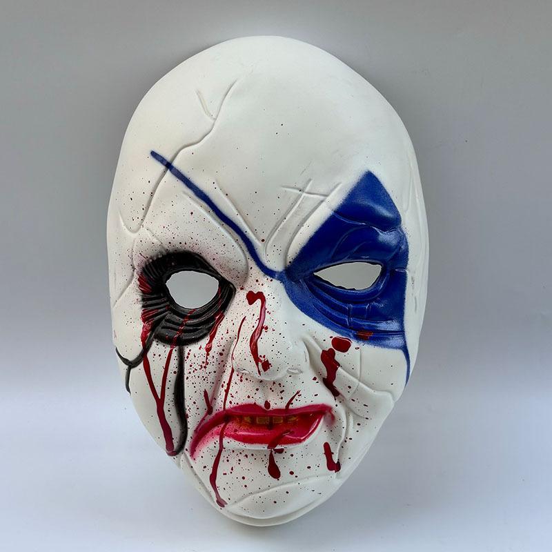 Страшное лицо Хэллоуин Костюм Вечеринка Реквизит Ужасы Косплей Маскарадные Аксессуары Для Взрослых