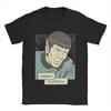 Мужская футболка Stars Treks Spock Highly Illogical Повседневная футболка из чистого хлопка с коротким рукавом Футболка с круглым вырезом Топы размера плюс