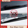 ABS Chrome Car Rear Windshield Wiper Protection Cover Trim for Volkswagen VW Golf 7 7.5 MK7 MK7.5 2013 -