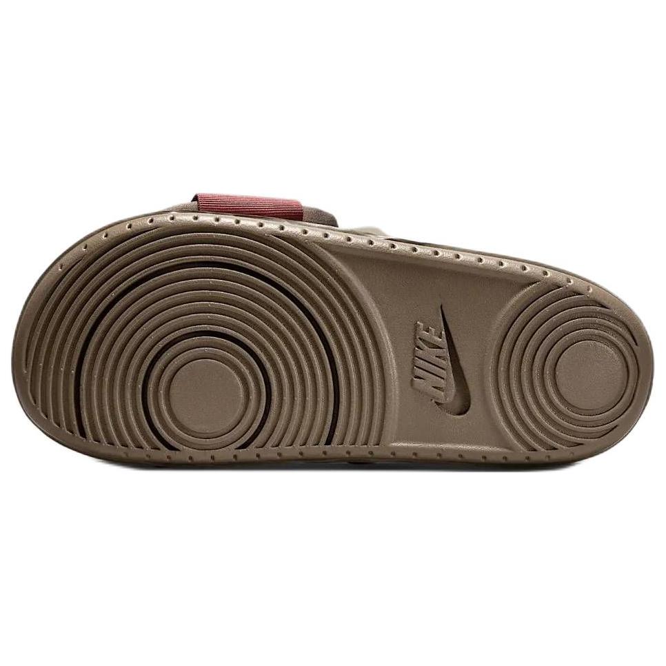 Nike Шлепанцы Offcourt Adjust Slide Ironstone Red Sepia Coconut Milk DQ9624-005
