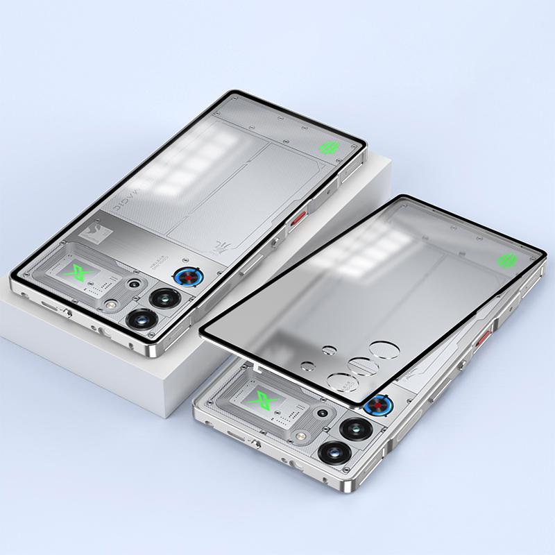 Для ZTE nubia Red Magic 10 Pro 5G чехол металлический каркас матовый ПК задняя крышка телефона с кнопкой защелки