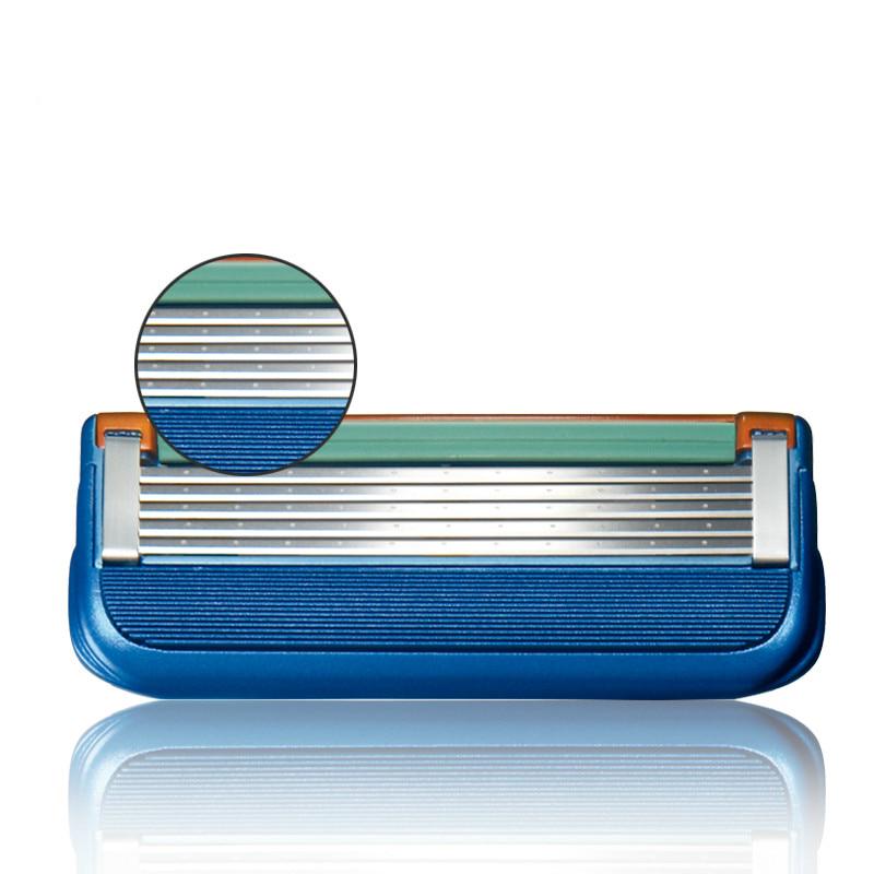 4 Pcs Shaver Razor Blade Head For Men Brand Manual Safety Shaving Blades