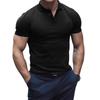 Мужские рубашки поло 2025 года, повседневные футболки поло с коротким рукавом, облегающие рубашки для гольфа