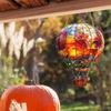 Acrylic Hot Air Balloon Suncatcher, Window Hanging, Boho Style Acrylic Hot Air Balloon -Window Hanging Stained Window Suncatcher for Home Garden Decor