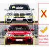 Front Rear Bumper Towing Hook Cover Shell Cap Hauling For BMW X4 F26 LCI M-Sport 2014-2018 #51118065883 51128066750