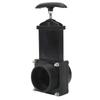 RV Drain Valve Waste Sewer ABS Valve Wear Resistance for Caravan Water Tank 50mm ID