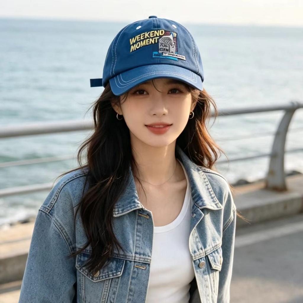 New printed American anniversary sunshade baseball cap outdoor versatile cap men and women