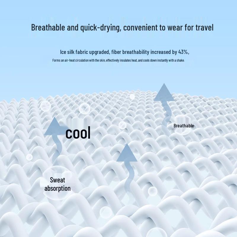 Unisex UV Protection Ice Silk Arm Sleeves for Summer Cycling