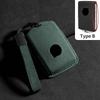 Suede Car Key Case Cover For Volvo S60 S90 XC40 XC60 XC90 V60 V90 T6 T8 Auto Keychain Protector Shell Fob Decorative Accessories