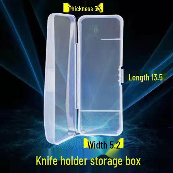 Высококачественный портативный дорожный чехол для бритвы: Универсальная прозрачная коробка-держатель
