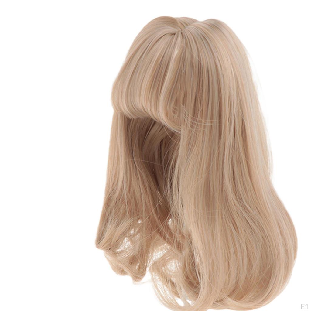 Волосы для BJD куклы ручной работы, модные аксессуары для кукол, запчасти, простые в использовании, замена, поделки для головы