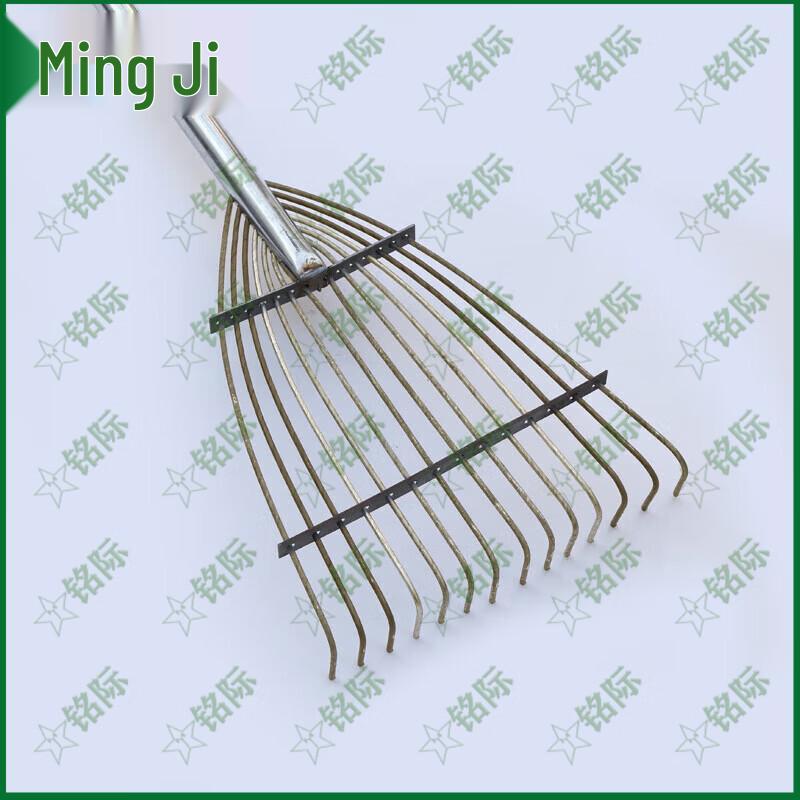 Mingji 14-Tooth Garden Rake with Steel Handle