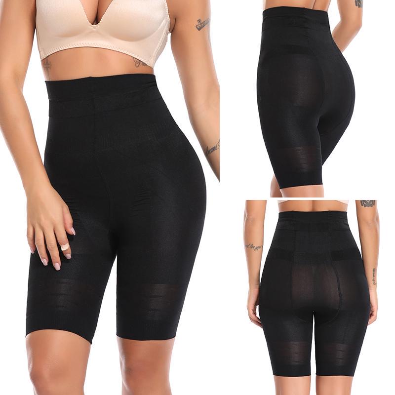 Женские шорты с контролем живота Корректирующее белье Трусики с высокой талией Body Shaper Нижнее белье для похудения Боксеры Корректирующие шорты для мальчиков Корректирующие защитные шорты