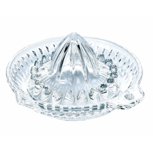 Toyo Sasaki Glass Lemon Squeezer, Round, Made in Japan, Dishwasher Safe, Juicer, Fruit Squeezer, Glass, P-SGK-101-N