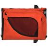 Bicycle Trailer for Dogs Orange and Black Oxford Fabric & Iron