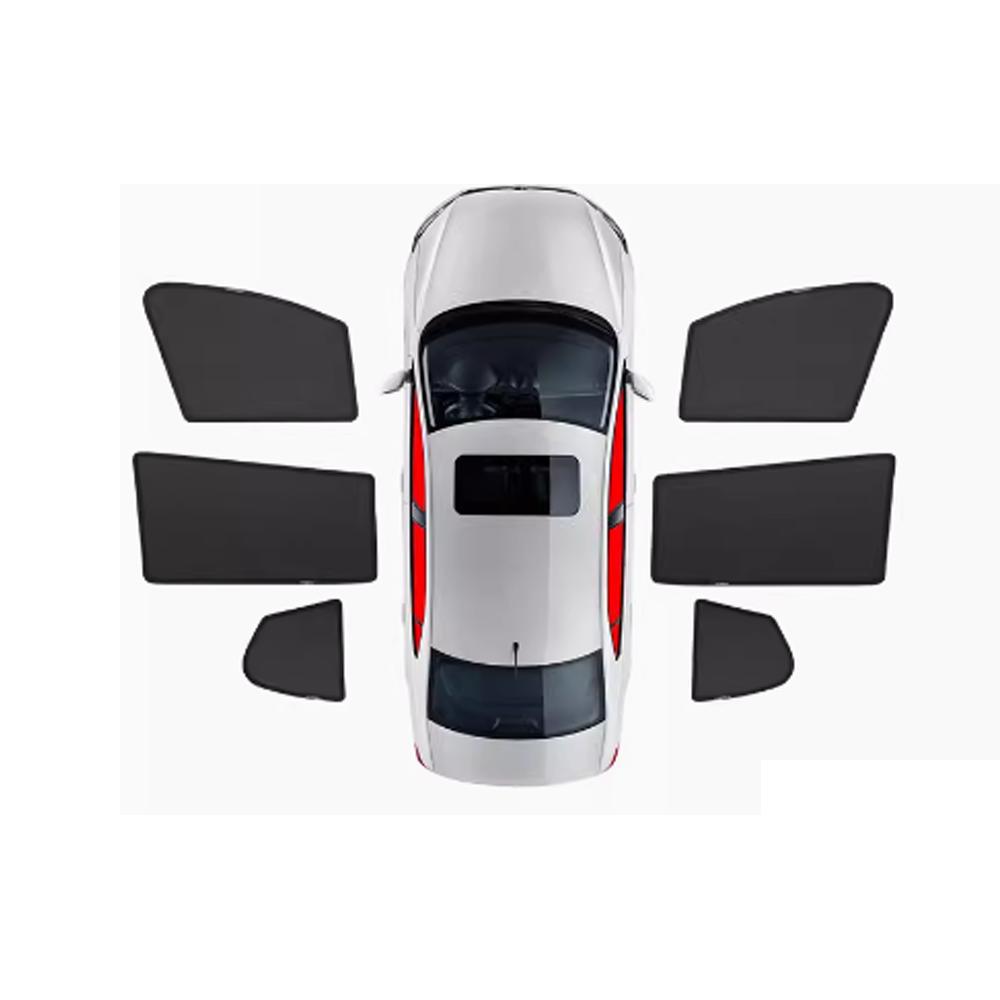 Car Magnetic Sunshade for Kia Niro Hybrid DE 2017~2025 2018 Windshield Curtain Side Roof Window Sunroof Pad Cover Accessories