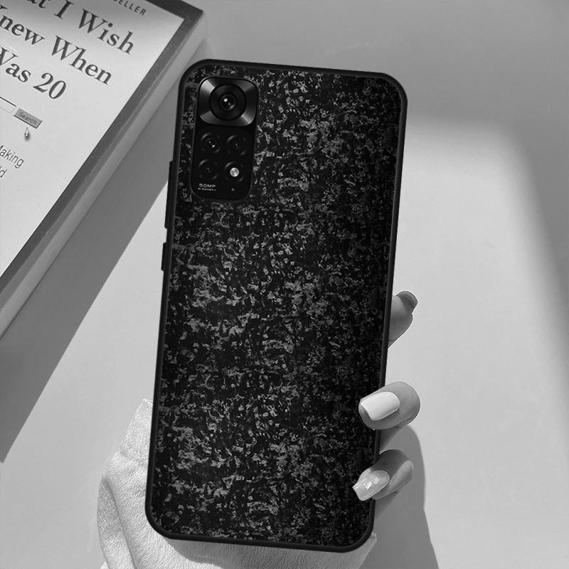 Чехол из кованого карбона для Xiaomi Redmi Note 11 10 9 8 Pro Note 11S 10S 9S 8T K50 K40 9A 9C 10A 10C
