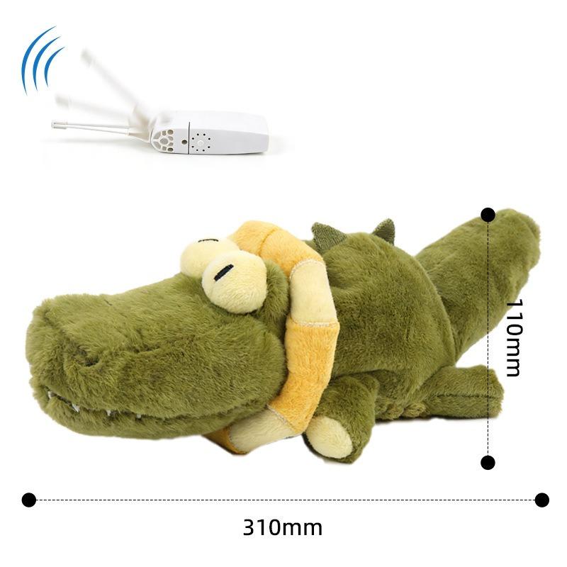 Electric Plush Dog Toy Vibrating Ball for Fun and Relaxation, Pet Interactive Toy