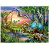 Full 5D Diy Diamond Painting Cartoon Jurassic Embroidery Cross Stitch Home Decor Handmade Gift
