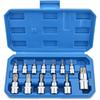 Gunpla Torx Screw Bit Set, 13-Piece Bit Socket Set, T8-T70