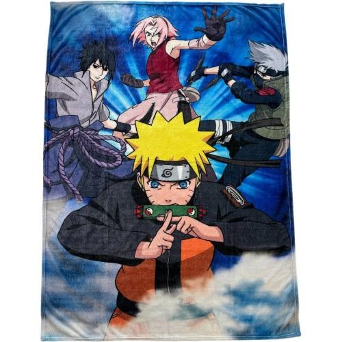 Naruto: Shippuden Team 7 Polar Fleece Plaid Blanket