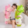 Cut Leek Pillow Plush Toy Cute Leg-sliding Doll Sleeping On The Bed Long Doll Funny Birthday Gift