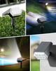 108 LED Outdoor Solar Lights Solar Landscape Spot Lights Adjustable Garden Decor Solar Powered Flood Wall Lights Pathway