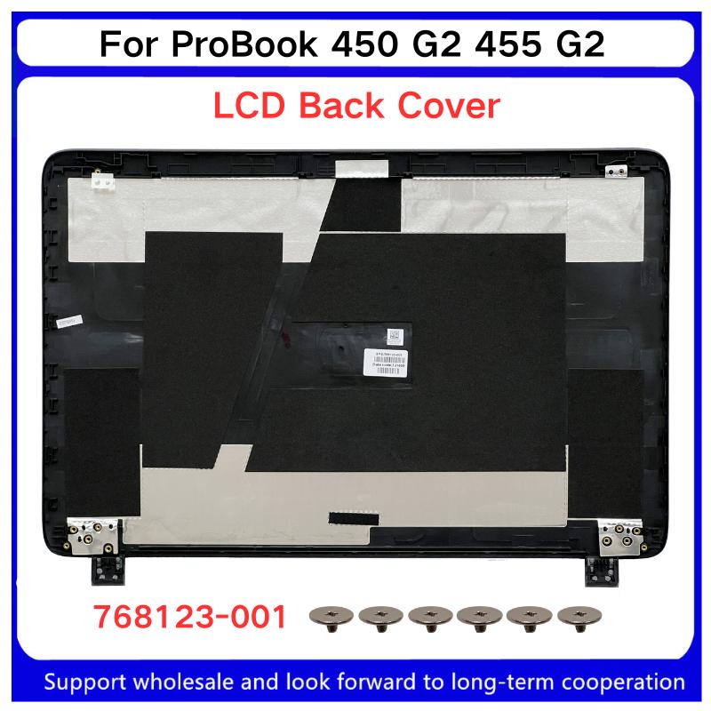 New For Kailxuling ProBook 450 G2 455 G2 LCD Back Cover 768123-001 AP15A000100 / LCD Hinges