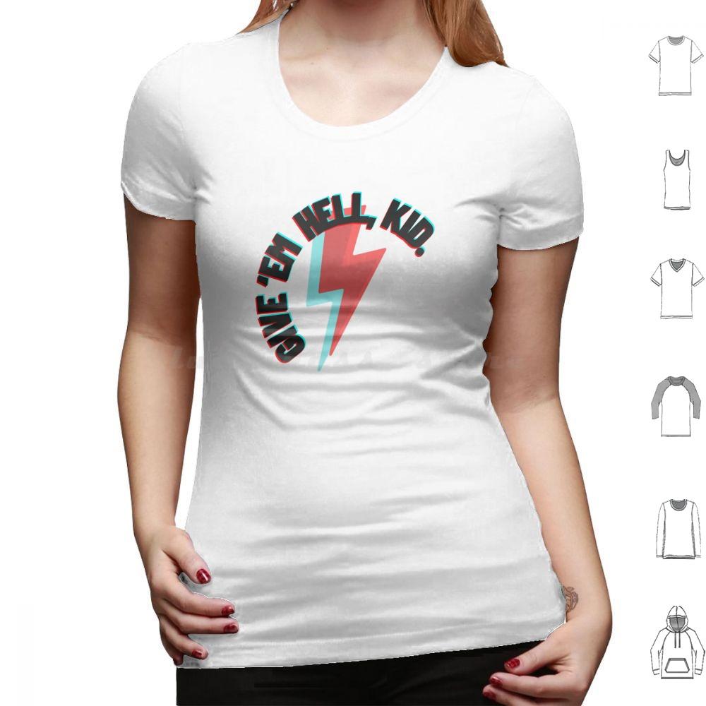 Give em Hell Kid T Shirt Cotton Men Women DIY Print Mcr Gerard Way Mikey Way Ray Toro Frank Iero Three Cheers Three Cheers