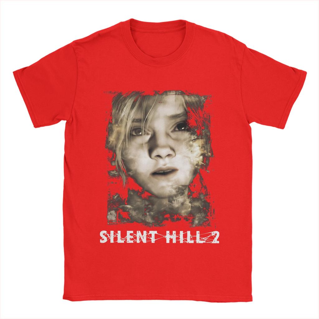 Меловые Каракули В Silent Hill Ремейк Мужские Футболки Новинка Футболки с коротким рукавом с круглым вырезом Хлопок Идея для подарка Одежда