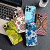 Чехол для Xiaomi Redmi Note 12 11 10 A3 Pro 10A 10C 12C Note12 5G 4G Корпус Чехол для телефона Цветочный Пейсли Мандала Цветочная текстура