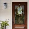 Винтажная религиозная табличка "Умолкни и знай, что Я Бог", Цветочная графика с колибри, Христианский декор для верующих