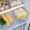 Pull-out Fridge Drawer Organizer Storage Box Large Capacity Easy Installation Transparent Refrigerator Storage Drawer Bin