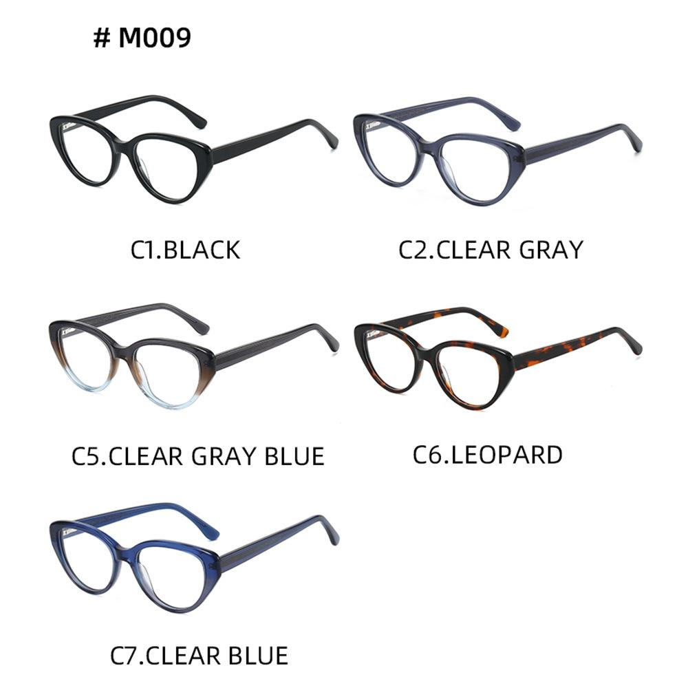 Plate oval flat glasses retro small frame dating travel wear glasses frame acetate frame