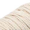 100/200 м 3 мм натуральный бежевый хлопковый витой шнур ремесленная веревка для макраме DIY ремесло